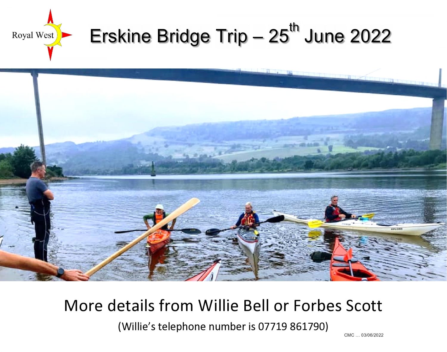 Erskine Bridge Trip 25 June 2022 RWSABC