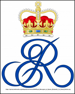 Royal Monogram of Queen Elizabeth