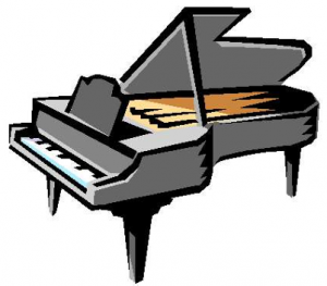 A graphic showing a grand piano
